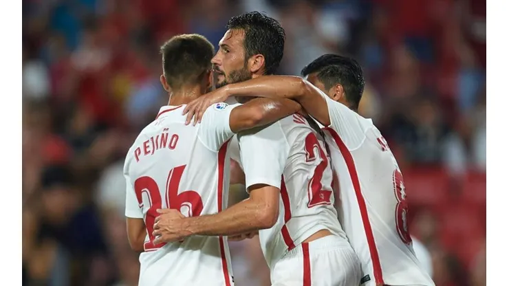 Todo Sevilla celebró en Vallecas.