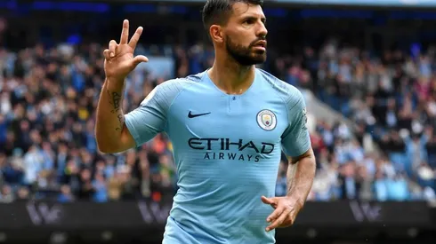Emotiva dedicatoria de Kun Agüero a un compañero