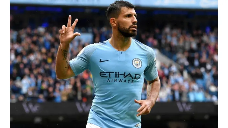 Emotiva dedicatoria de Kun Agüero a un compañero