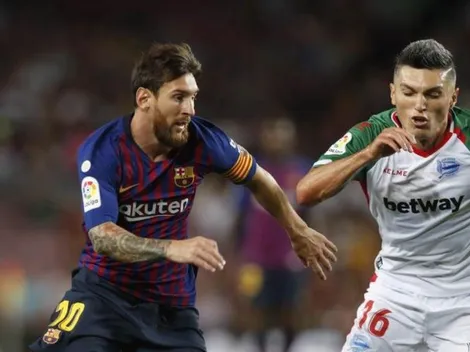 Quedó tirado en el césped: Messi encaró a Wakaso y casi lo deja sin cadera