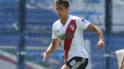 Mauro Burruchaga en las inferiores de River.