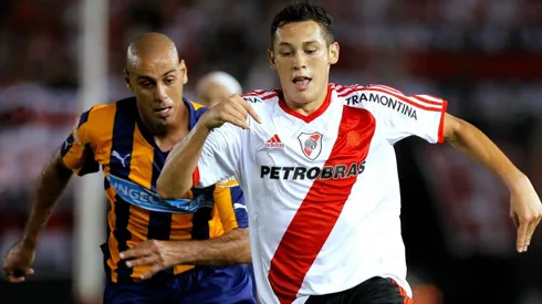 A Ocampos lo cargaron con el descenso de River y él le redobló la apuesta