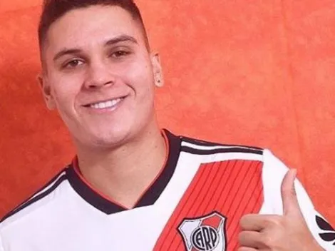 ¡Te queda pintada, Juanfer! Los hinchas de River enloquecieron al verlo con la nueva camiseta