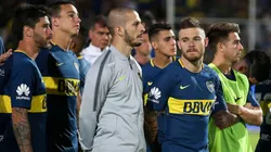EN FEBRERO. La frustración de Benedetto después de la final perdida contra River (Foto: Gety).