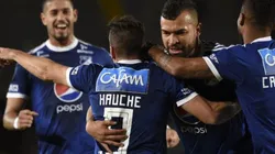 Millonarios goleó a General Díaz y con un golazo de Hauche incluido sigue en la Sudamericana