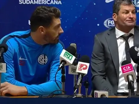 Tensión pura: la conferencia de prensa de Biaggio y Navarro fue una guerra contra periodistas de Chile