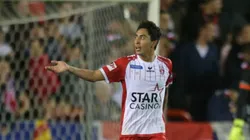 Omar Govea en el Excel Mouscron de Bélgica.