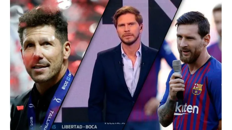 Dijo que lo todos queremos: el pedido del "Pollo" Vignolo a Simeone y Messi