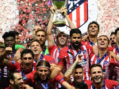 ¡Historia pura! ¡Atlético Madrid le ganó al Real Madrid la Supercopa de Europa!
