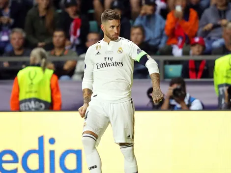 Sergio Ramos miró a cámara y celebró su penal como McGregor