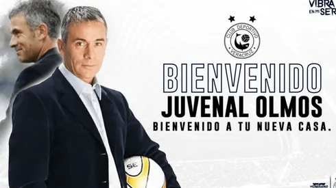 Juvenal Olmos confirmado como nuevo DT del Veracruz.