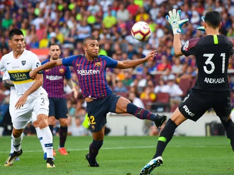 Estás loco, Rafinha: tiró una pared, le hizo un sombrero a Andrada y clavó un golazo