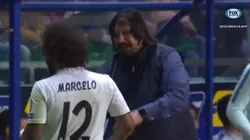 Cholismo puro: "Mono" Burgos quiso desconcentrar a Marcelo y no le gustó nada