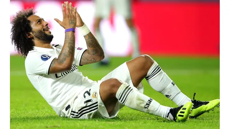Marcelo se lamenta su gol errado