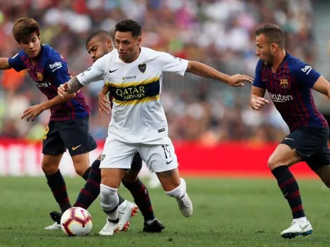 Después de perder contra Barcelona, Zárate subió un posteo bien bostero