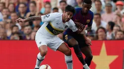 Una locura: Pablo Pérez se peleó con Rafinha y le pegó un patadón