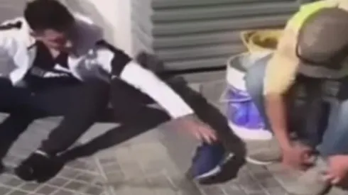 ¡Humildad pura! El GESTAZO de Brian Sarmiento con un trabajador de Rosario