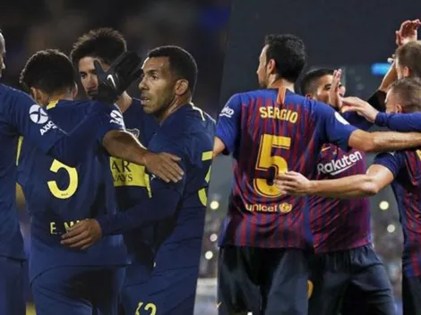 La diferencia de los planteles de Boca y Barcelona