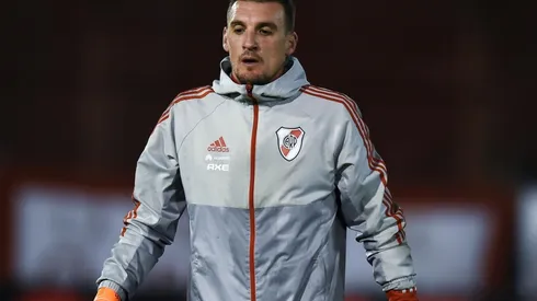 Armani se retiró antes de la práctica