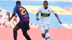 Sebastián Villa recibió el apoyo de los hinchas de Boca que se ilusionan con su llegada al plantel.