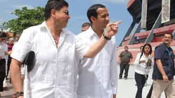 Kuri (izquierda) dio polémicas declaraciones a los medios mexicanos