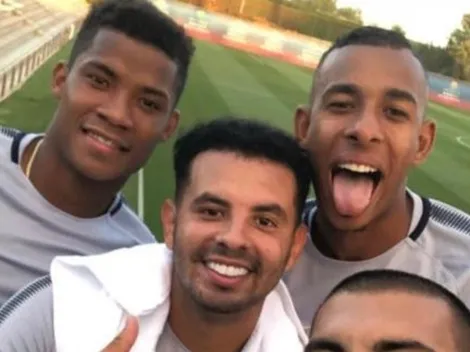 Los colombianos de Boca ya están listos para enfrentar al Barcelona