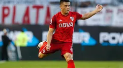 Jorge Moreira con la camiseta de River.