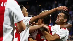 El primer gol del Ajax llegó por medio de Tagliafico