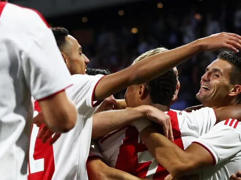 Tagliafico le metió una gran asistencia a Huntelaar para el gol del Ajax