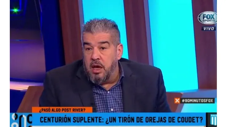 Chavo Fucks: "Centurión tuvo una salida nocturna y no llegó bien al entrenamiento"