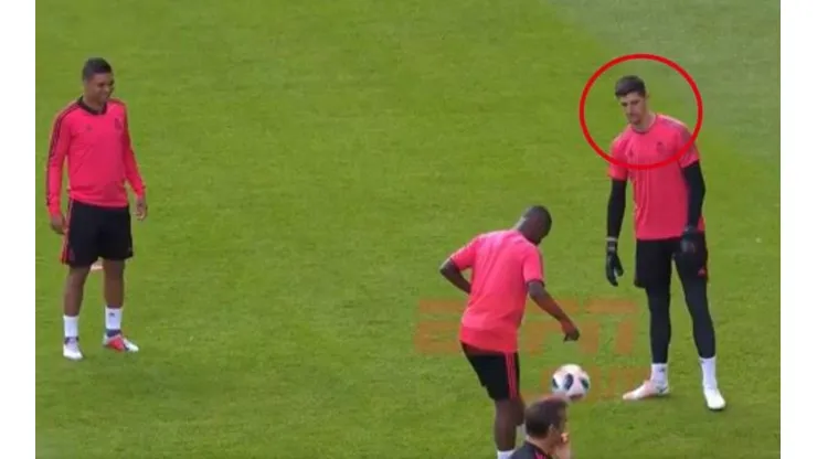 Courtois todavía no puede creer la magia que tiene Vinicius