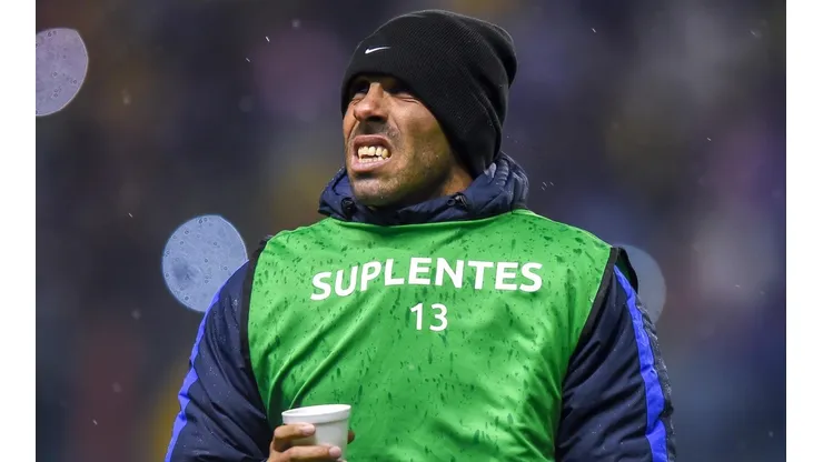 Foto de Carlos Tevez, jugador de Boca.