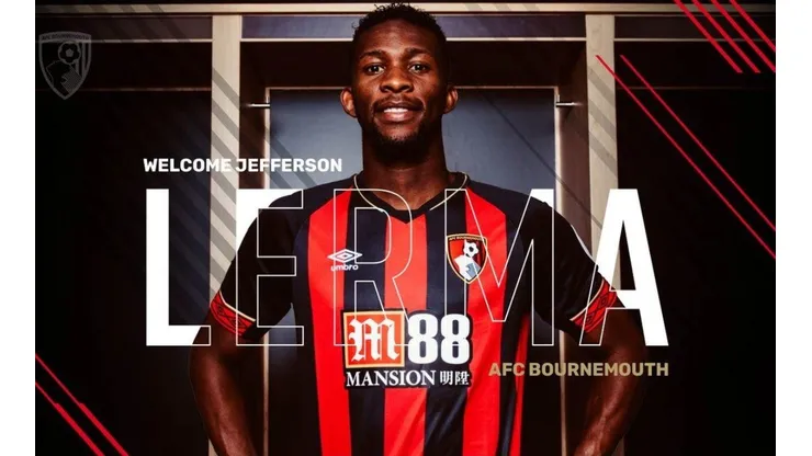 Lerma fue tasado como el fichaje más caro en la historia del club inglés.