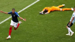 A Armani le gritaron que le mandaba saludos Mbappé y no se quedó callado