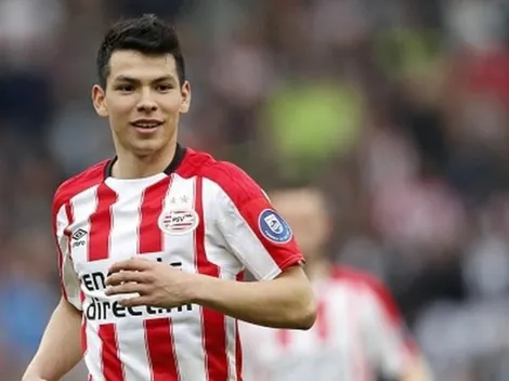 Hirving Lozano dentro del 11 Ideal de primera jornada en Eredivisie