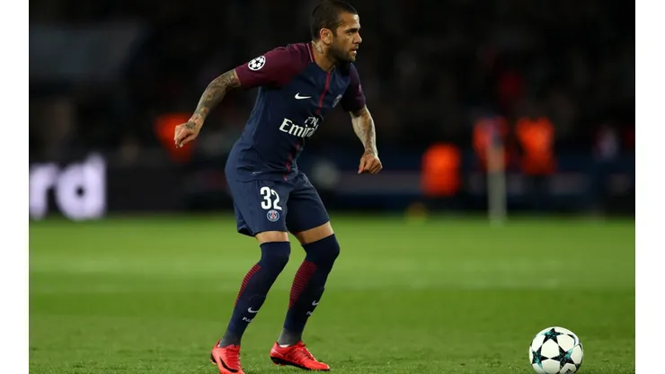 Dani Alves, jugador de Paris Saint-Germain.