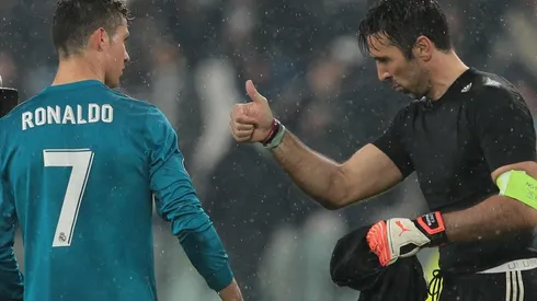 Buffon le metió presión a Cristiano Ronaldo