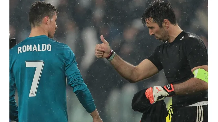 Buffon le metió presión a Cristiano Ronaldo