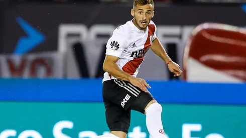 Marcelo Saracchi con la camiseta de River.