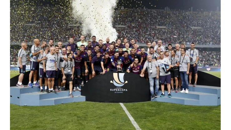 Mascherano e Iniesta saludaron al Barcelona supercampeón