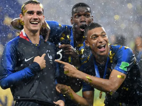 En París, Mbappé siguió festejando la Copa del Mundo