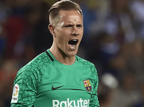 Ter Stegen cuando atajó el penal: "A tomar por..."