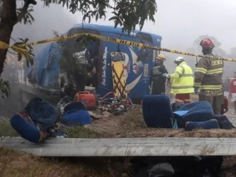 12 muertos en un accidente de tránsito protagonizado por un micro de Barcelona de Ecuador