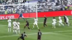 Para qué vino Courtois: Keylor Navas sacó del ángulo un tiro libre del Milan