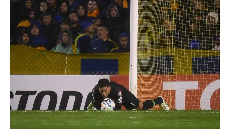 Andrada ya brilla en el arco de Boca