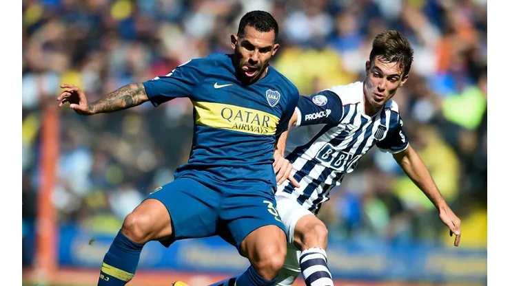 Tevez no pudo aumentar la ventaja de Boca