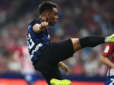 Está demente: Lautaro Martínez la clavó en el ángulo de tijera para el 1 a 0 del Inter
