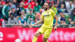 Miguel Layún en el amistoso vs. Werder Bremen.