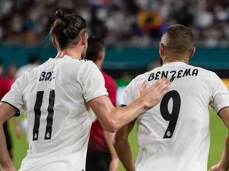 Real Madrid le ganó al Milan en el Bernabéu gracias a lo que queda de la BBC