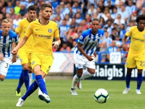 ¡Está loco! Jorginho dio un saltito antes del penal y marcó su primer gol en el Chelsea